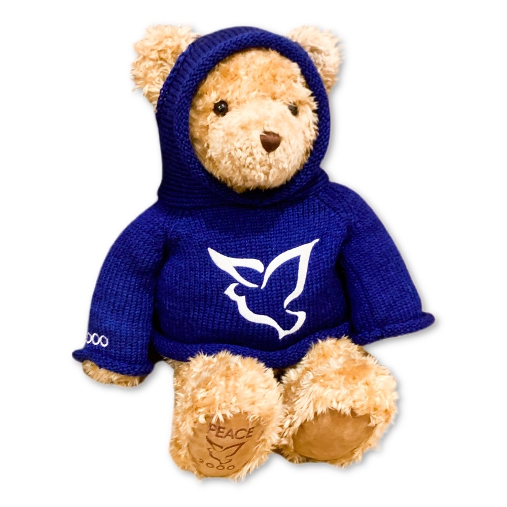 VTG Limited Edition Gund 2000 Peace Teddy Bear